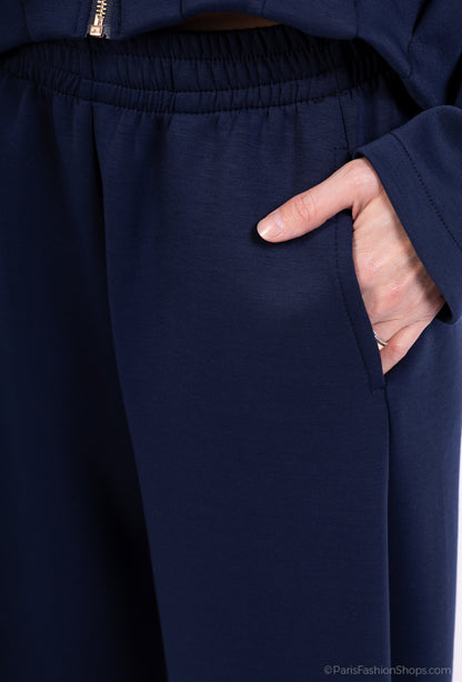 Pantalon Jogging Large Confort À Poche Arrière