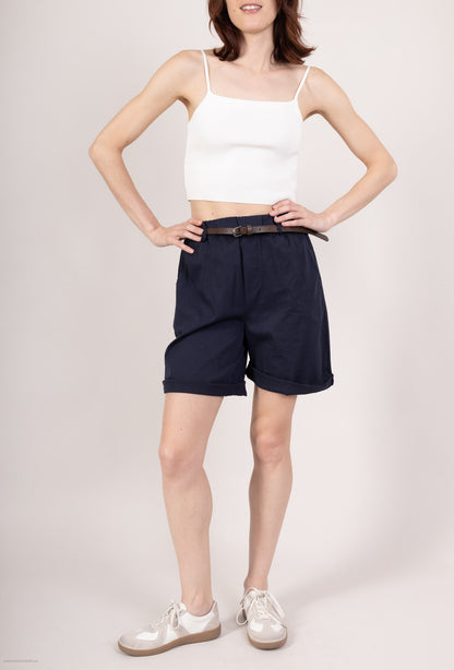 Short Chino Coupe Large  Taillé & Ceinture