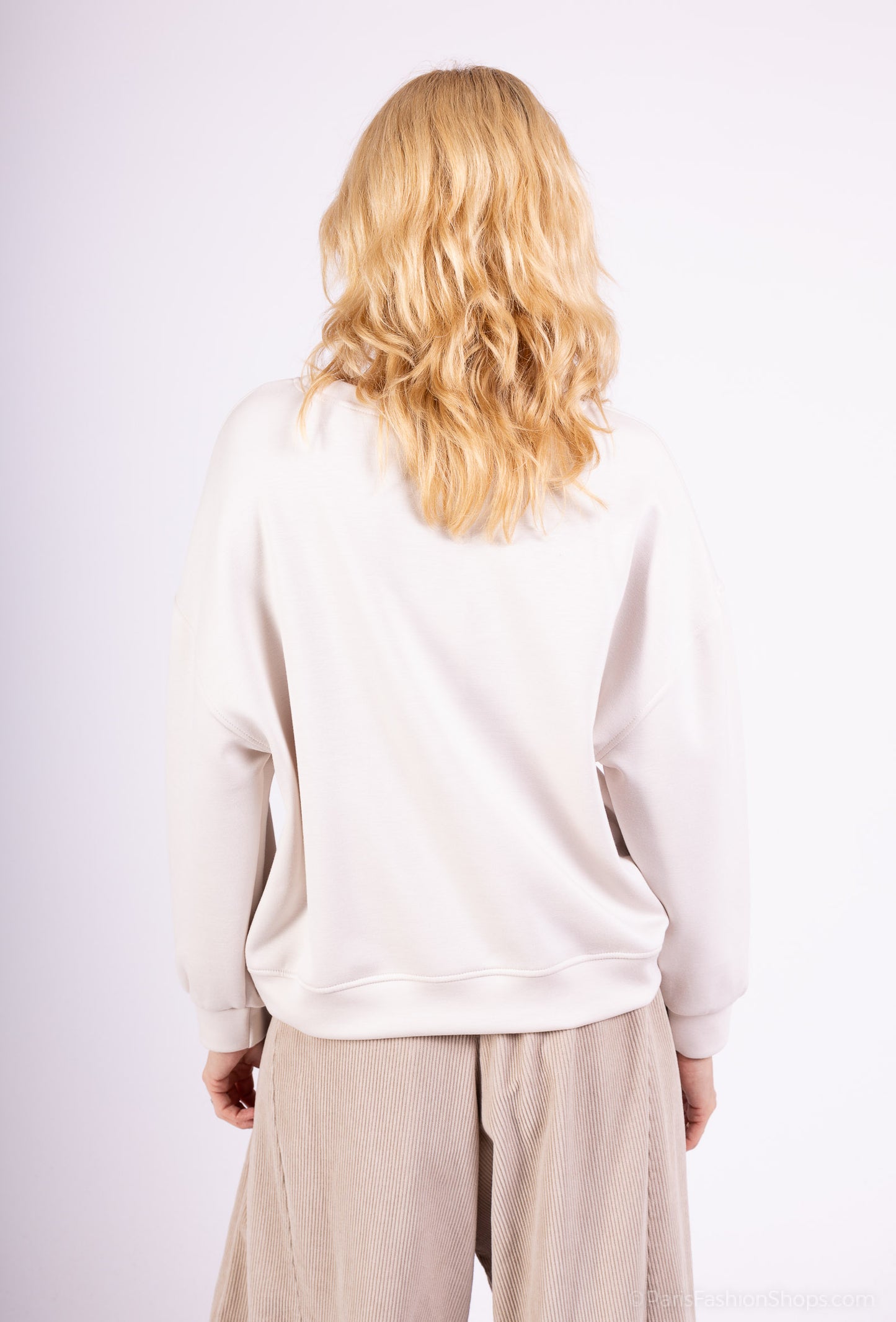 Sweater Large Stretch Confort Broderie Moumoute "Vintage"